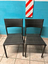 Sedie giardino da esterno