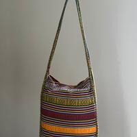 Borsa etnica di tela a tracolla