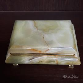 portgioie in onice vintage