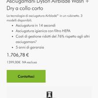 Dyson Air Blade WASH+DRY