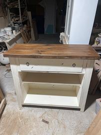 banco consolle penisola 106x43 H92 270€