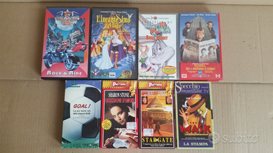 Vhs videocassetta film cinema vintage