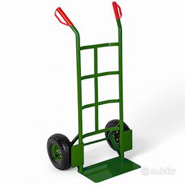 CARRELLO PORTAPACCHI 200KG ACCIAIO TRASPORTO