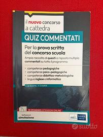 Libro quiz per la prova del concorso scuola