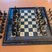 SCACCHIERA SIGNORE DEGLI ANELLI completa con tutti