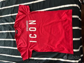 Maglietta a maniche corte dsquared2