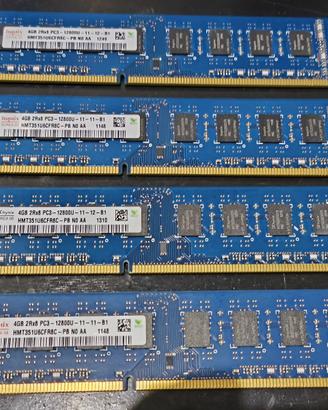 RAM SK hynix Ddr3 16Gb 4x4Gb 1600 Mhz