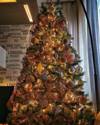 Albero di Natale Artificiale 220 cm