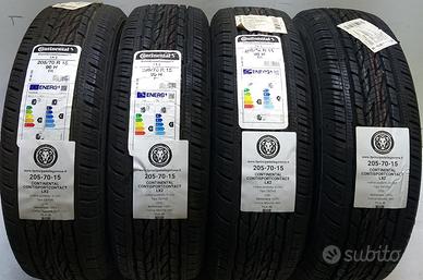 4 GOMME 205 70 15 CONTINENTAL A61262