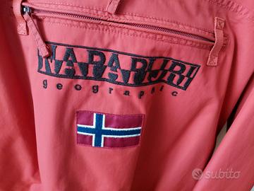 giacca napapijri color aragosta