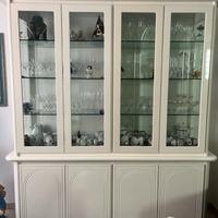 CRISTALLIERA / VETRINA LACCATA BIANCA