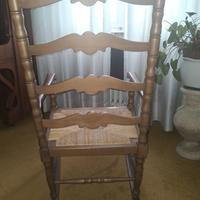 poltrone antica a dondolo