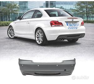 PARAURTI POSTERIORE BMW E82 E88 06-13 LOOK M PDC
