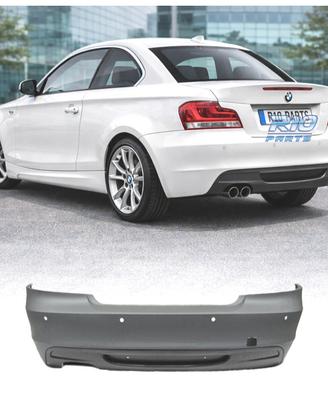 PARAURTI POSTERIORE BMW E82 E88 06-13 LOOK M PDC