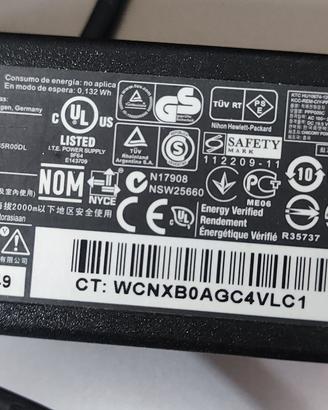 Alimentatore per Notebook HP