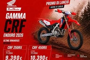 Honda CRF 450 RX Enduro 2026 NUOVA