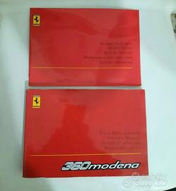 LIBRETTO USO MANUTENZIONE FERRARI 360 MODENA