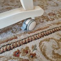 Culla snz materasso, con piumone, velo e giostrina