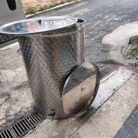 serbatoio acciaio inox 