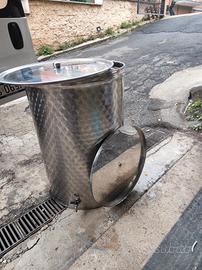 serbatoio acciaio inox 