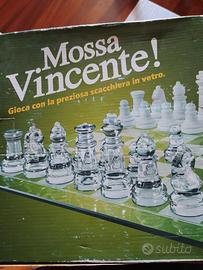 Scacchiera in  vetro,