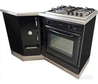 cucina economica , stufa a legna
