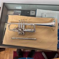 Tromba in C Bach 180/229 con doppio cannello