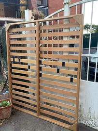 Rete letto e due materassi singoli