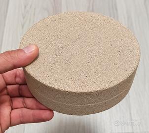 Tappo refrattario tondo canna fumaria Ø150x50mm