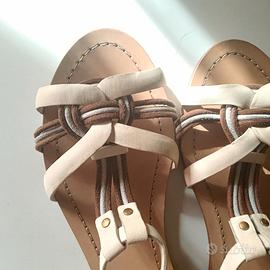 Sandali Car Shoe bianchi mis 37