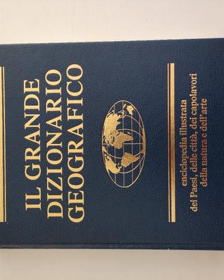 libro "Il grande dizionario geografico"