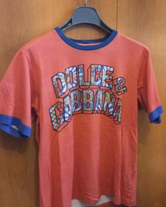 T-shirt DOLCE & GABBANA Cotone Con Logo