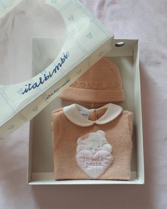 Vestito bimba taglia 1-3 mesi