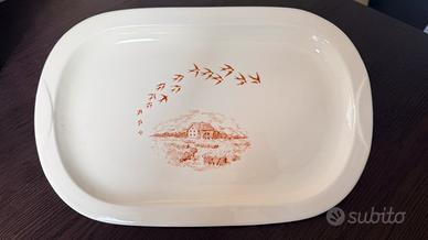 Piatto Mulino Bianco anni 80