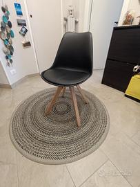 Set 6 sedie scandinave cucina/Sala da pranzo