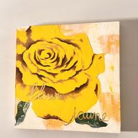 Quadri rose colorate 4 pezzi