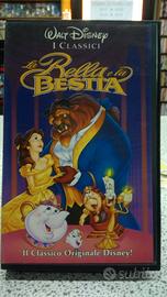 La Bella e la Bestia Vhs originale con bollini