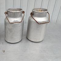 VECCHI BIDONI LATTE, USO ARREDO rimasti 2 PZ.
