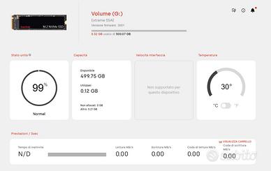 SanDisk Extreme Portable SSD 500GB USB-C