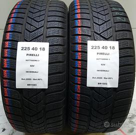 2 GOMME 225 40 18 PIRELLI BR1593