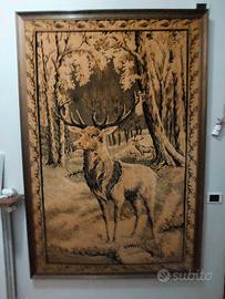 Quadro Arazzo Antico Cervo