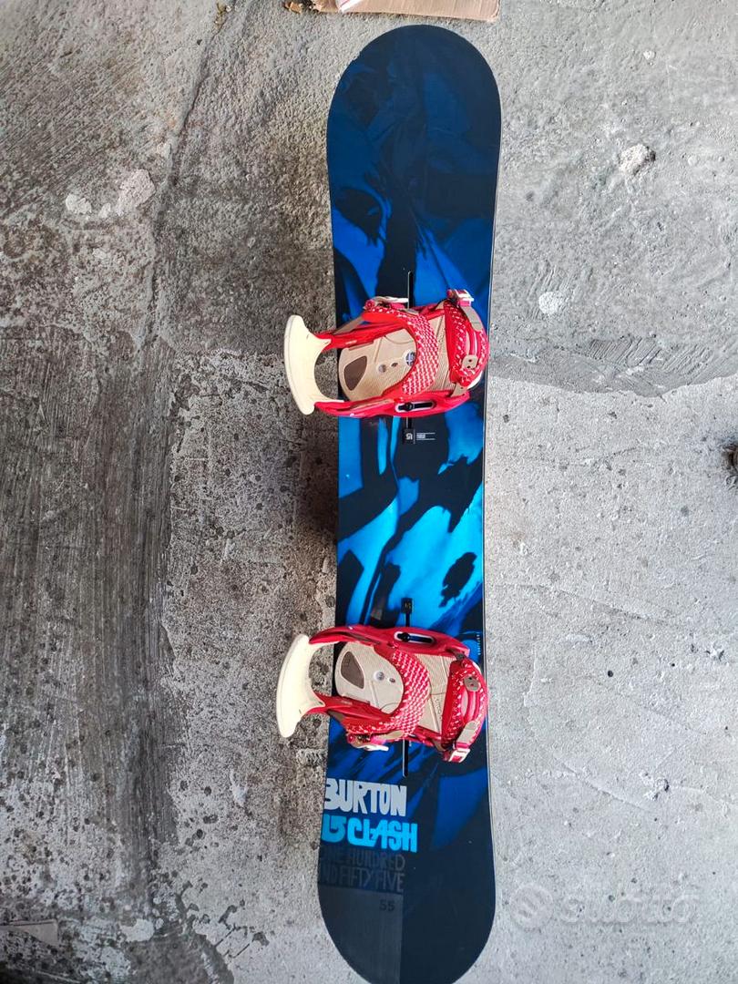 Vendo attacchi rapidi snowdoard burton