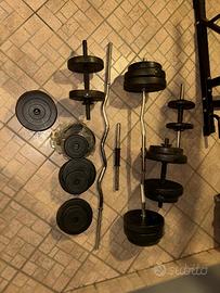 Set bilancieri e manubri
