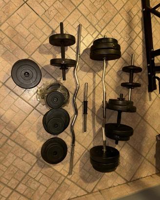 Set bilancieri e manubri