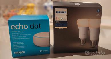 Due Philips Hue White 2700k bianco