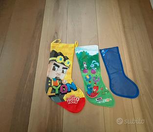 Set 3 calze della Befana vuote