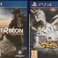 Lotto 3 Giochi PS4