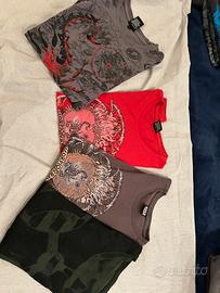 T-shirt felpe e pantaloni scorpion bay ragazzi