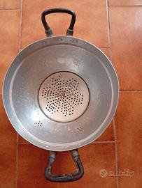 Scolapasta Vintage in Alluminio 