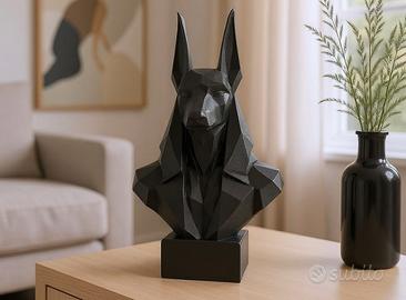 Busto di Anubi decorativo